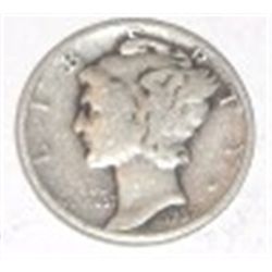 1937 MERCURY SILVER DIME *NICE EARLY COIN*!! DIME CAME OUT OF SAFE!!