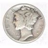 Image 1 : 1937 MERCURY SILVER DIME *NICE EARLY COIN*!! DIME CAME OUT OF SAFE!!