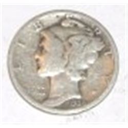 1936 MERCURY SILVER DIME *NICE EARLY COIN*!! DIME CAME OUT OF SAFE!!