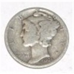 1936 MERCURY SILVER DIME *NICE EARLY COIN*!! DIME CAME OUT OF SAFE!!