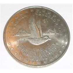 1992 BLACKHAWK, COLORADO $1 DOLLAR CASINO *GOLDEN CANARY CASINO* COIN *RARE HARD TO FIND*!!