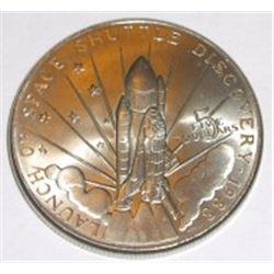 1988 SPACE SHUTTLE DISCOVERY $5.00 REPUBLIC OF THE MARSHALL ISLANDS RARE MINT STATE MS HIGH GRADE