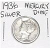 1936 MERCURY SILVER DIME *NICE EARLY SILVER COIN*!! DIME CAME OUT OF SAFE!!