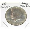 Image 1 : 1966 SILVER KENNEDY HALF DOLLAR *EXTREMELY RARE MINT STATE MS-66 SMS HIGH GRADE*!!