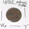 Image 1 : 1882 INDIAN HEAD PENNY RED BOOK VALUE IS $7.00+ *EARLY VERY GOOD GRADE COIN*!! PENNY CAME OUT OF SAF
