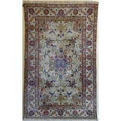 VERY FINE PERSIAN KESHAN RUG