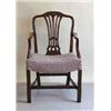 Image 1 : FINE GEORGE III MAHOGANY ARM CHAIR