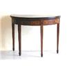 Image 1 : FINE EDWARDIAN PAINTED SATINWOOD GAME TABLE