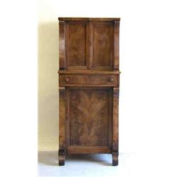 INTERESTING FRUITWOOD BAR CABINET