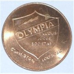1966 OLYMPIA *CONVINGTON, LA* COIN *RARE AU HIGH GRADE*!! COIN CAME OUT OF SAFE!!