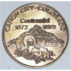 1972 ROYAL GORGE COLORADO COIN *RARE MS HIGH GRADE*!! COIN CAME OUT OF SAFE!!