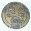Image 1 : VINTAGE AA DR. BOB & BILL W. *XXXVII* COIN *RARE AU HIGH GRADE*!! COIN CAME OUT OF SAFE!!