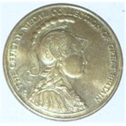 OFFICIAL MEDAL COLLECTION OF GREAT BRITAIN COIN *RARE MS HIGH GRADE*!! COIN CAME OUT OF SAFE!!