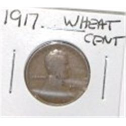 1917 WHEAT CENT *RARE EARLY NICE LINCOLN CENT* PENNY CAME OUT OF SAFE BOX!!