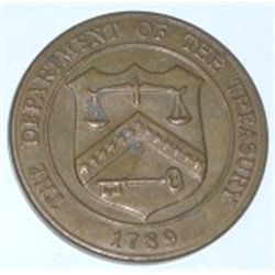 1789 UNITED STATES DENVER MINT *LARGE* COIN *DEPARTMENT OF THE TREASURY*!!