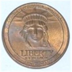1986 100 SEARS CENTURY LIBERTY COIN *RARE-HARD TO FIND*!! COIN CAME OUT OF SAFE BOX!!