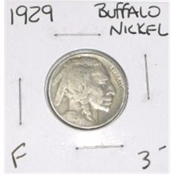 1929 BUFFALO NICKEL RED BOOK VALUE IS $3.00+ *RARE FINE GRADE*!! COIN CAME OUT OF SAFE BOX!!