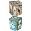 Image 1 : 2 Colorful and Graphic Confectionery Tins