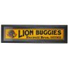 Image 1 : Lion Buggies Paper Sign