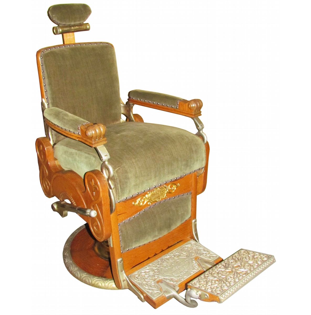 1890s Koken Barber Chair 1890s Koken Barber Chair