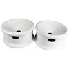 Image 1 : Two Porcelain Barber Shop Spittoons