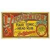 Image 1 : Vigorator Hair Tonic Tin Sign