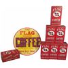 Image 1 : Flagg Brand Coffee Die Cut Cardboard Sign