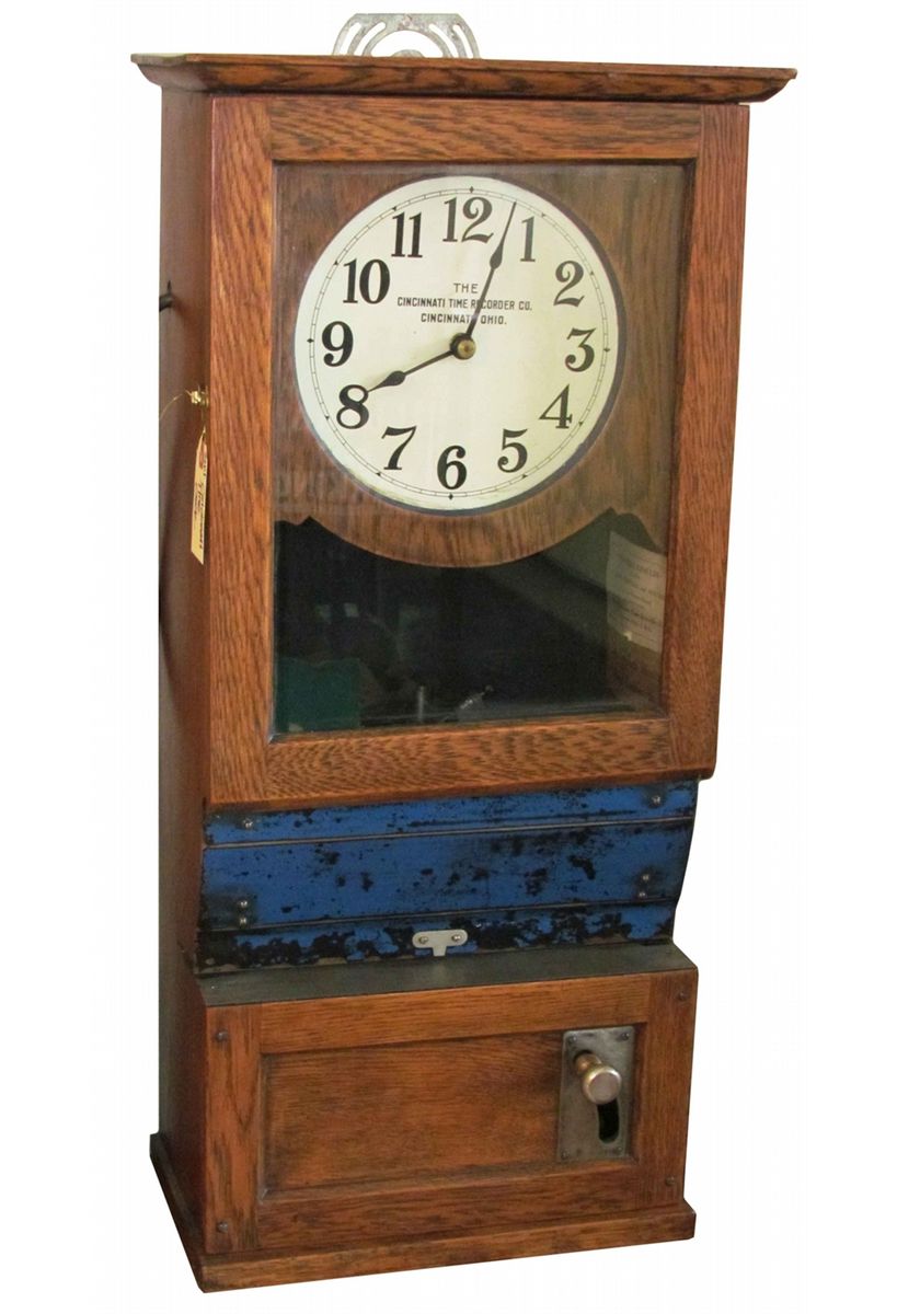 Cincinnati Time Recorder Co. Time Clock