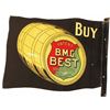 Image 1 : B.M.G. Best Flour Tin Flange Sign