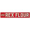 Image 1 : Rex Flour Porcelain Sign