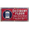 Image 1 : Occident Flour Porcelain Sign