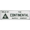 Image 1 : Continental Supply Company Porcelain Sign