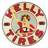 Image 1 : Rare Kelly Tire Tin Sign