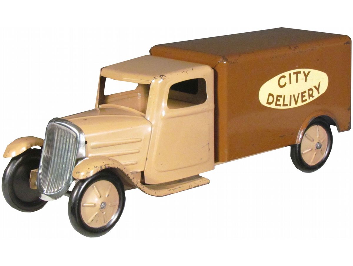 1934 Steelcraft Pressed Steel Delivery Toy Truck