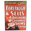 Image 1 : Forepaugh & Sells Brothers Circus Poster