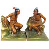 Image 1 : Polychrome Bookends Native America Motif