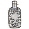 Image 1 : Sterling Silver Metal Overlay Flask