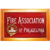 Image 1 : Fire Assn' of Philadelphia Reverse Glass Sign