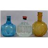 Image 1 : Lot of Three Glass Hand Fire Grenades