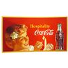 Image 1 : 1950 Coca Cola Cardboard Sign
