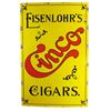 Image 1 : Cinco Cigars Porcelain Sign