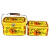 Image 1 : Two Dan Patch Cut Plug Tobacco Tins