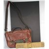 Image 1 : Orvis Leather & Canvas Hunting or Fishing Bag