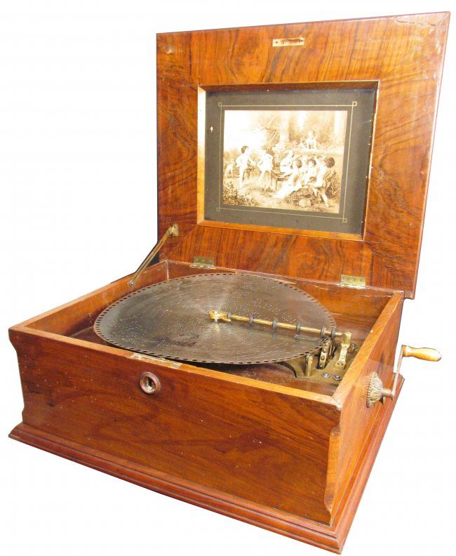 Regina Polyphon Disc Player