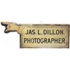 Image 1 : Jas. L. Dillon Photographer Directional Sign