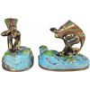 Image 1 : Polychrome Native American Bookend