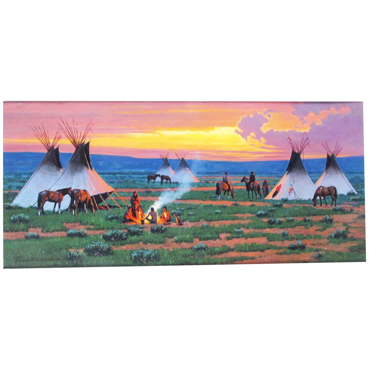 Thomas W. Lorimer Original Oil Painting
