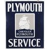 Image 1 : Chrysler Plymouth Service Porcelain Sign