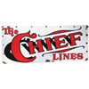 Image 1 : The Chief Lines Porcelain Sign