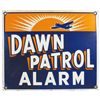 Image 1 : Dawn Patrol Alarm Porcelain Sign